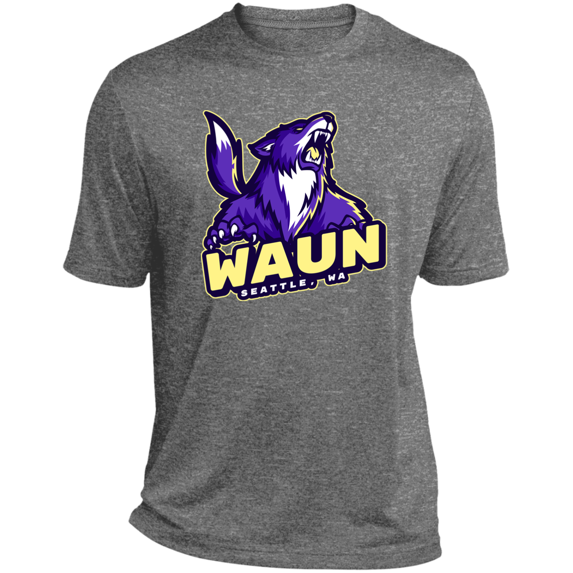 WAUN Heather Performance Tee