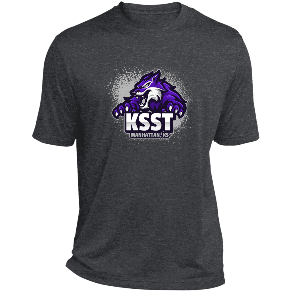 KSST Heather Performance Tee