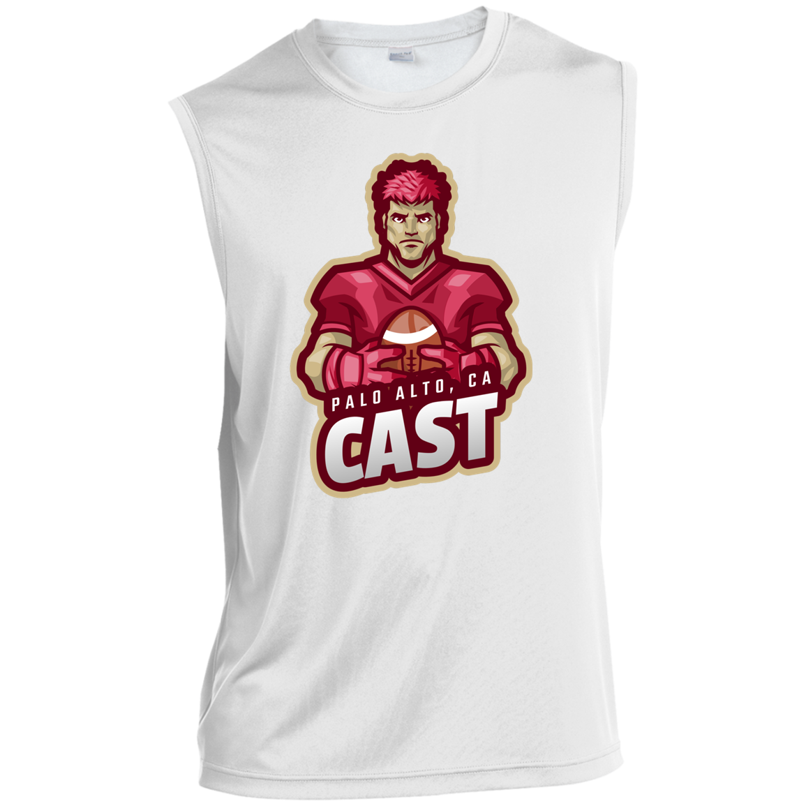 CAST Sleeveless Performance Tee