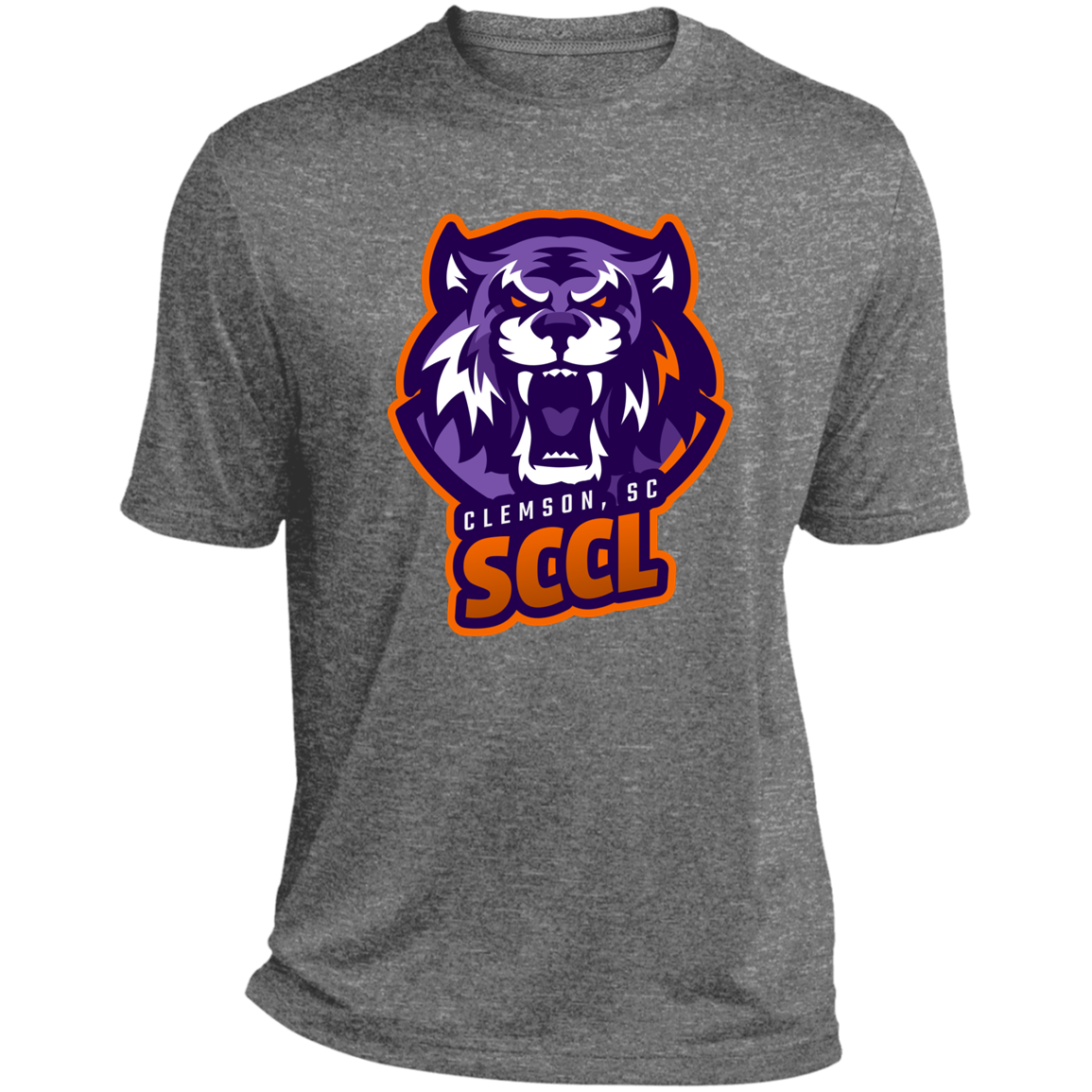 SCCL Heather Performance Tee