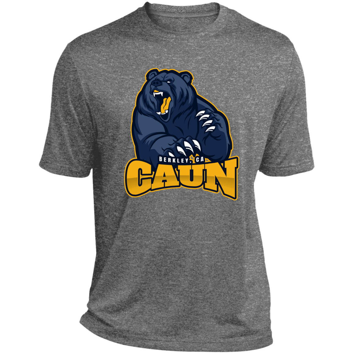 CAUN Heather Performance Tee