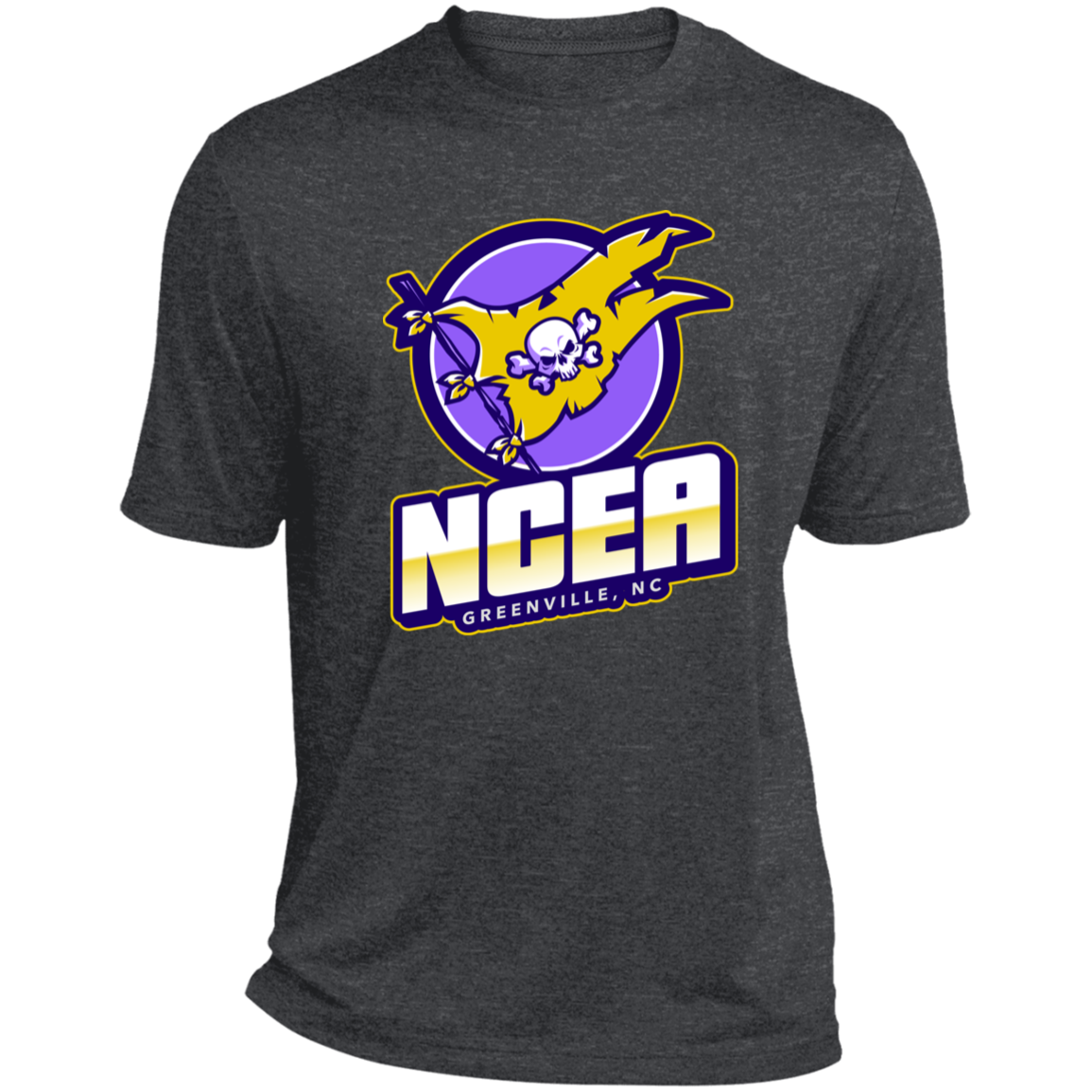 NCEA Heather Performance Tee