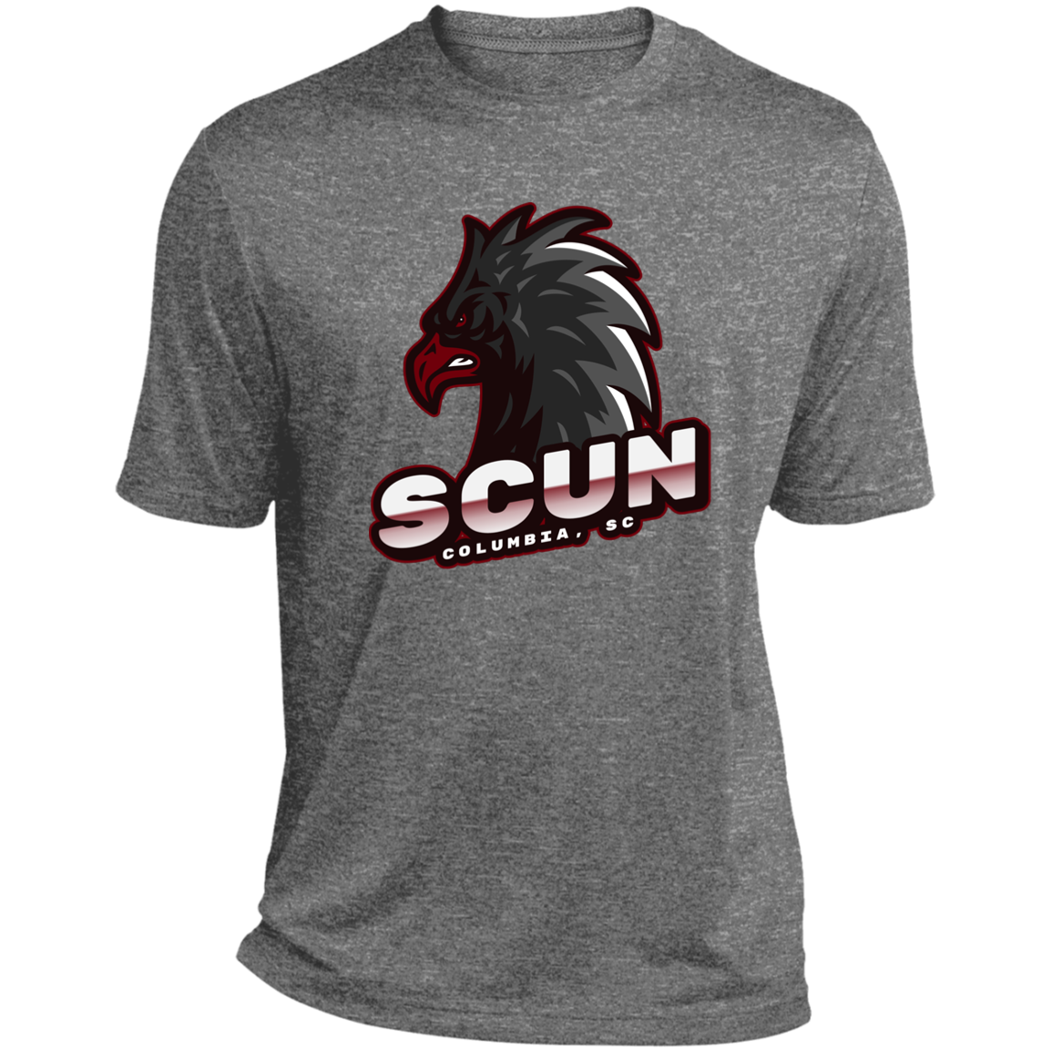 SCUN Heather Performance Tee