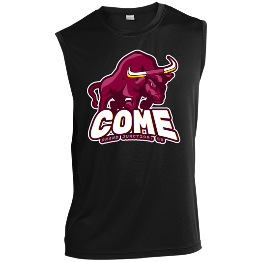 COME Sleeveless Performance Tee