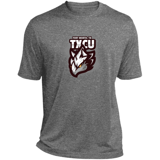 TXCU Heather Performance Tee