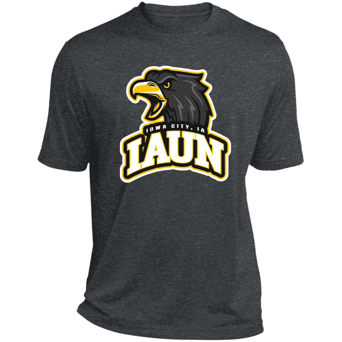 IAUN Heather Performance Tee