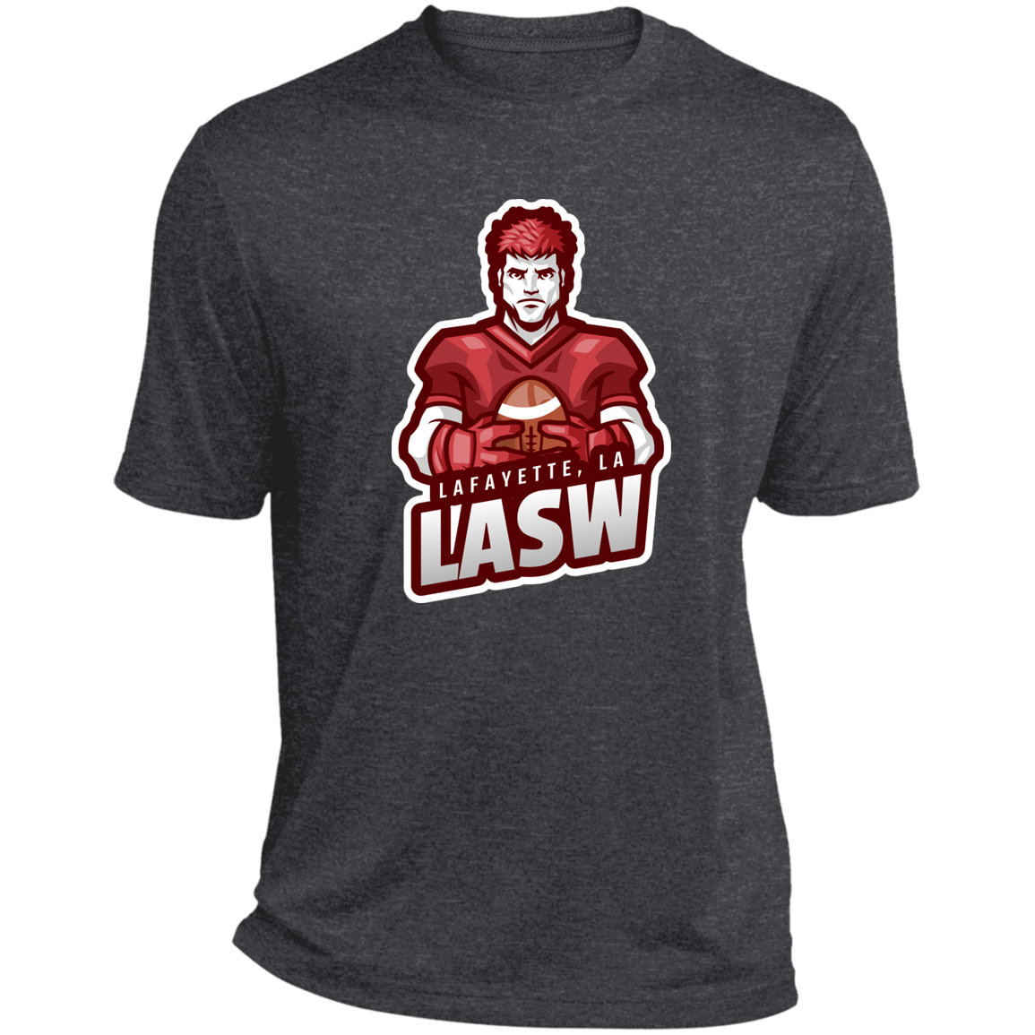 LASW Heather Performance Tee