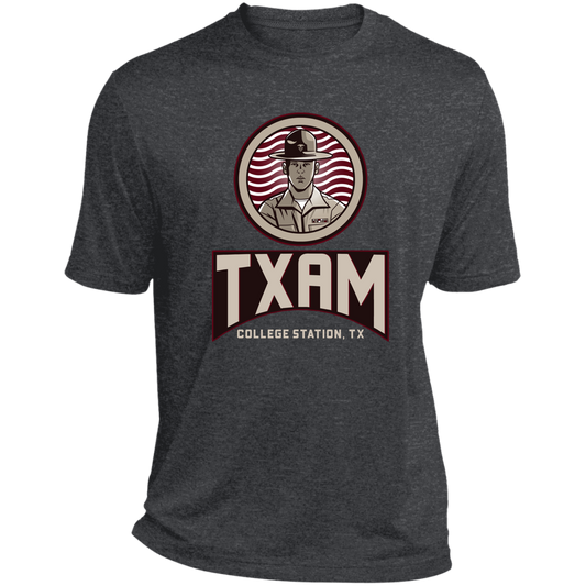 TXAM Heather Performance Tee