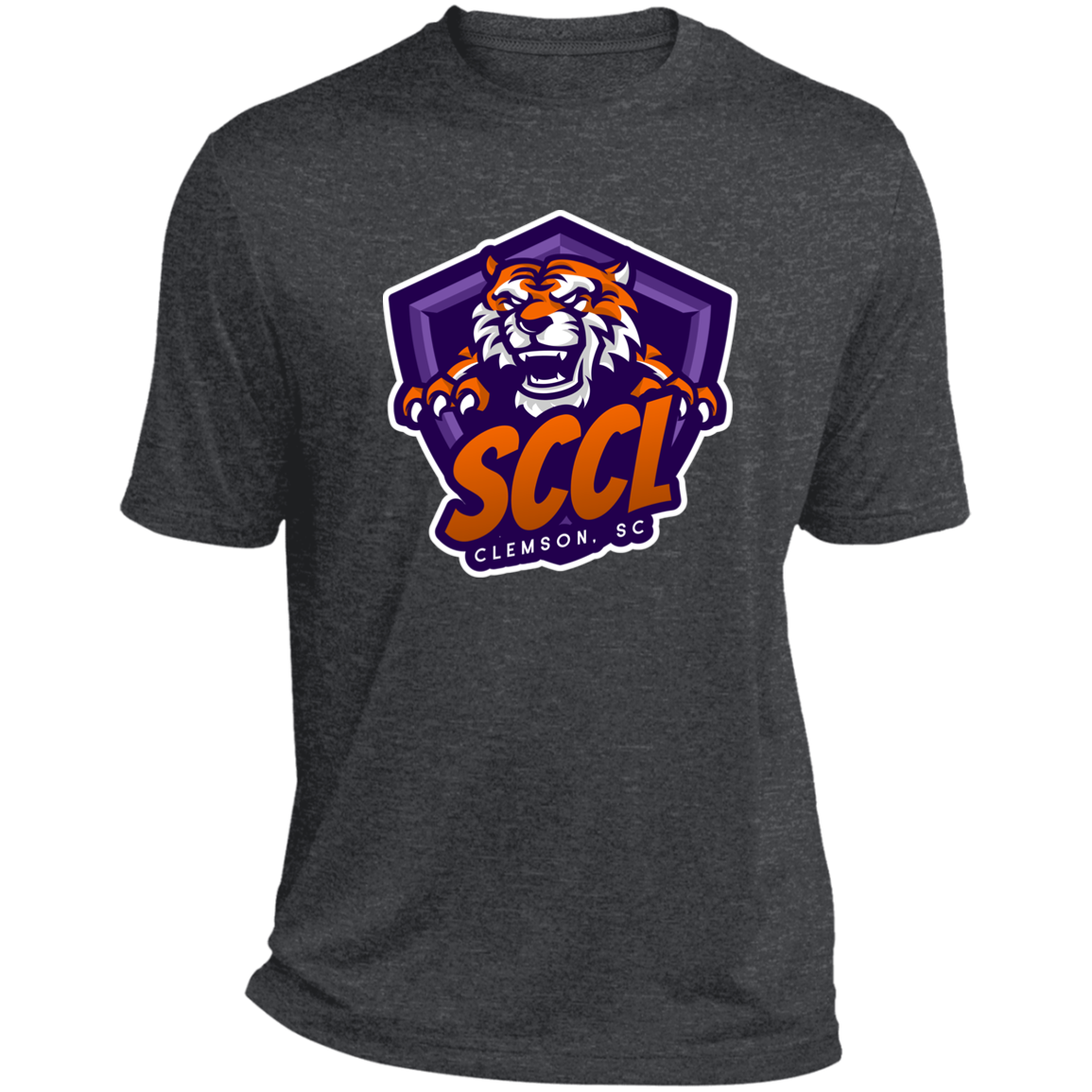 SCCL Heather Performance Tee