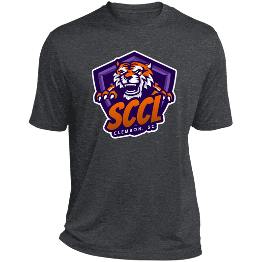 SCCL Heather Performance Tee