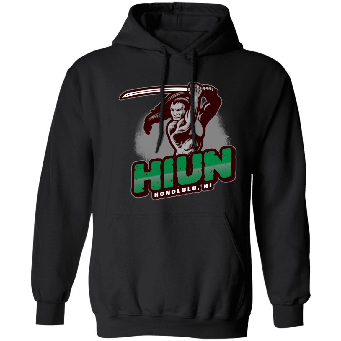 HIUN Pullover Hoodie 8 oz (Closeout)