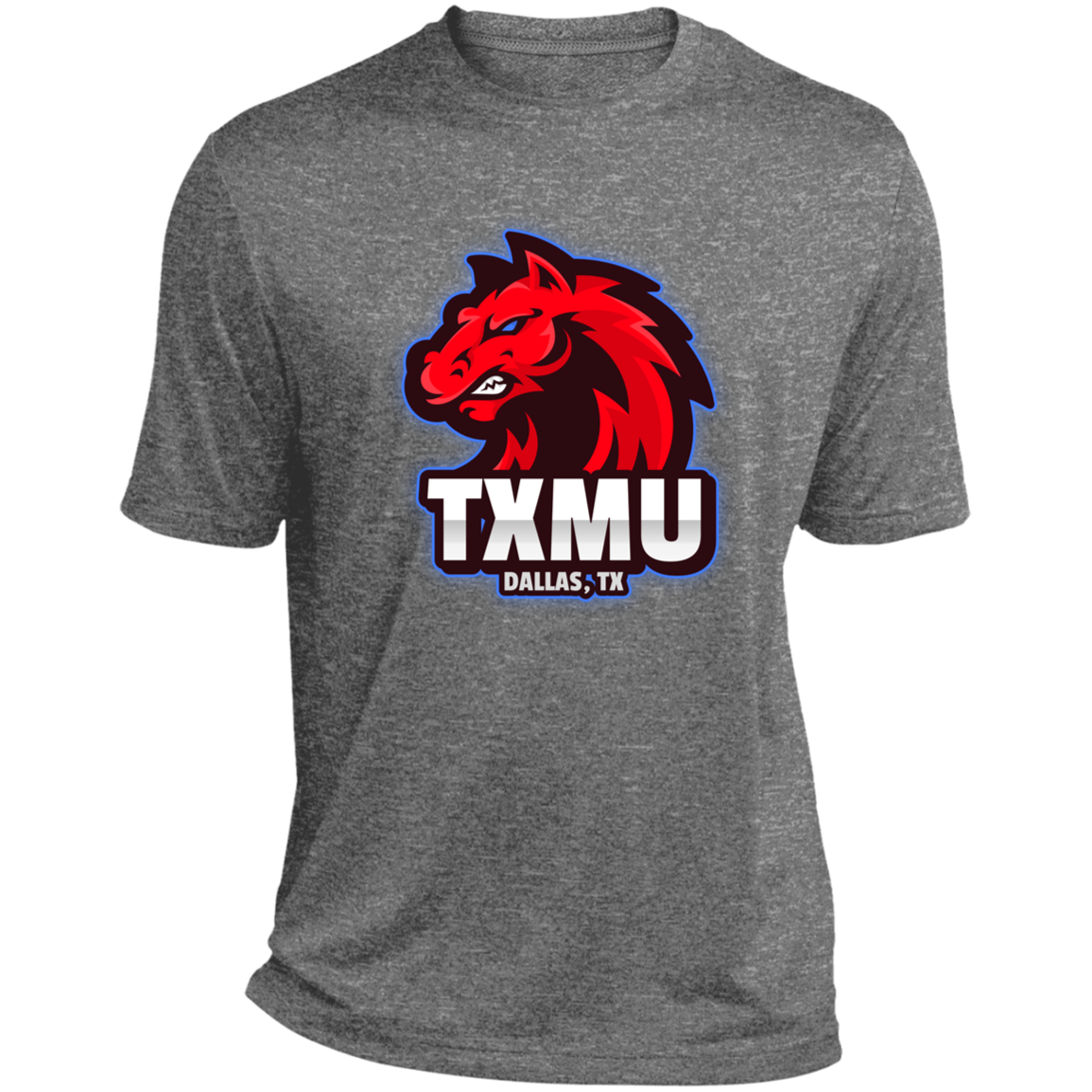 TXMU Heather Performance Tee